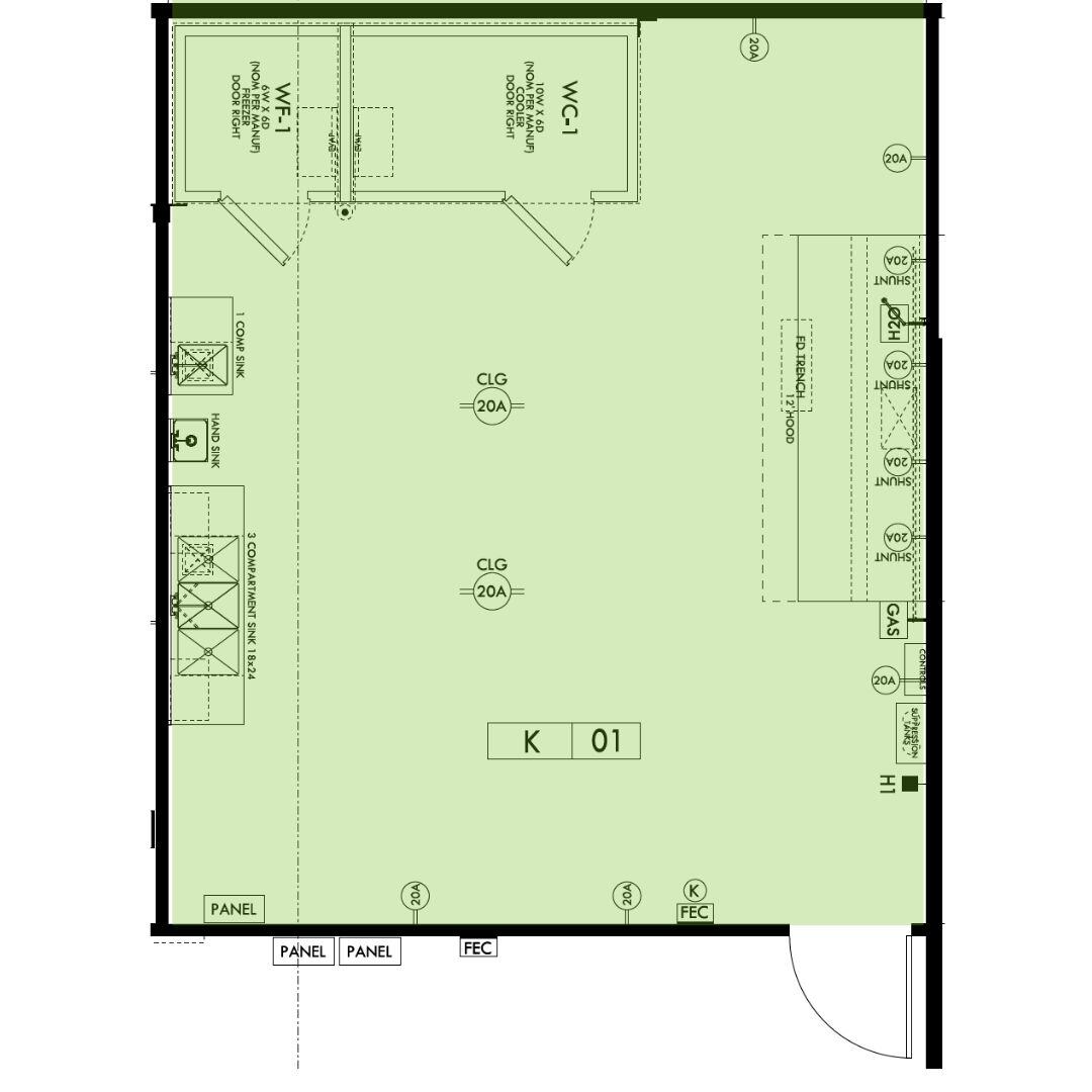 K1 floorplan