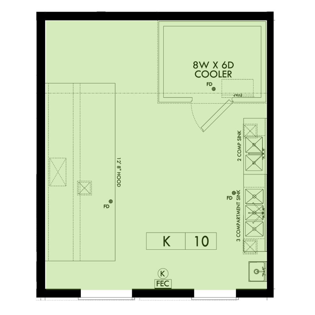 K10 floorplan